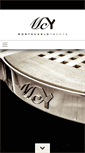 Mobile Screenshot of montecarloyachts.it